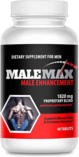 MaleMax Edge - Male Enlargement and Enhancement Pills - Increase Male Size Up to 3 Inches Fast- Performance Enhancer for Men - Powerful Formula for Length, Girth and Stamina- 30 Day Supply