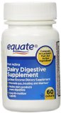 Equate Quick Action Dairy Digestive Supplement 60ct