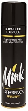 Mink Difference Hair Spray, Aerosol Extra Hold - 7 Oz,3 Packs