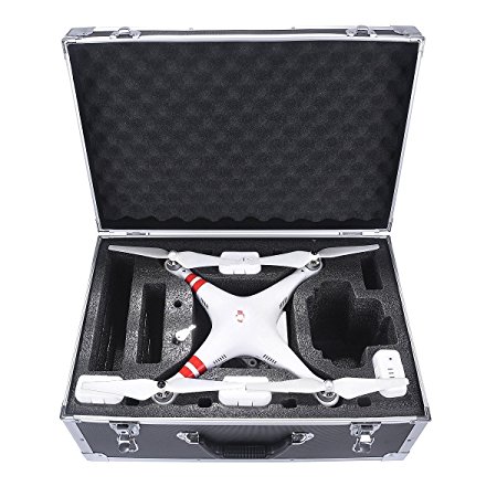 Bangcool Protective Carrying Case Hard Travel Box for DJI Phantom 4 / 3 Professional Advanced Standard Drone and Accessories