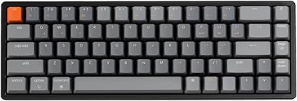 Keychron K2 V2 Wireless and Wired RGB Mechanical Keyboard|Gateron G Pro Brown Switches|for Windows/Mac OS/Linux/Androids - 65% Layout (68 Keys)|Aluminum Frame (Black,K6-Q3)