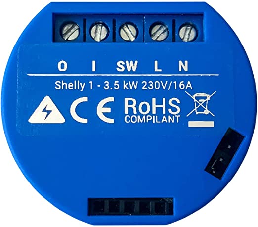 Shelly 1 Home Automation Wi-Fi Compatible with Alexa,Google Home