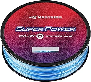 KastKing SuperPower Braided Fishing Line - Abrasion Resistant Braided Lines – Incredible Superline – Zero Stretch – Smaller Diameter – A Must-Have!