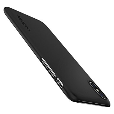 Spigen Thin Fit Case for iPhone X (2017) - Matte Black 057CS22108