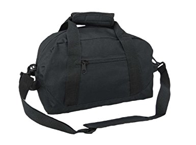 DALIX 14" Small Duffle Bag Two Toned Gym Travel Bag