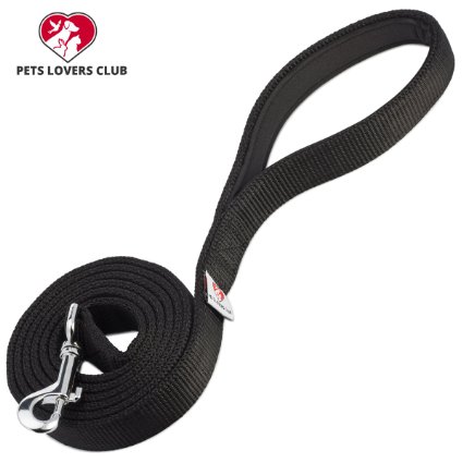 PetsLovers Durable Dog Leash Pet Lead - Best for Walking Hiking and Training Canine - 6 Feet Long 1 Inch Wide