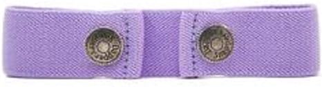 Dapper Snappers Made in USA Baby & Toddler Adjustable Belt-Lavender