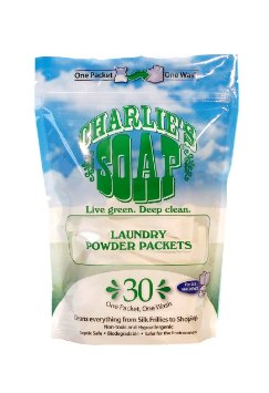 Charlie's Soap - Eco Friendly Laundry Packets - 30 count