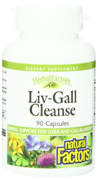 Natural Factors Liv-gall Cleanse Capsules, 90-Count