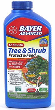 Bayer 701510A Crop Science 12-Month Tree/Shrub Feed Insect/Disease Control, 32 OZ