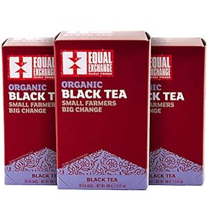 Equal Exchange Organic Black Tea, 20-Count (Pack of 3)