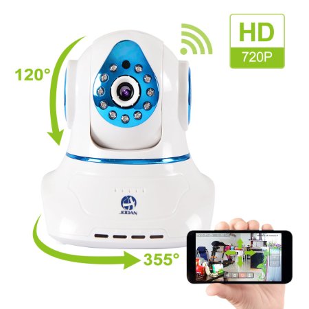 JOOAN 770 HD 720P IP Camera Video Monitoring Security Surveillance with Two-way Audio - Original Version
