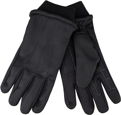 Dockers Mens Stretch Palm Mixed Media GlovesGloves