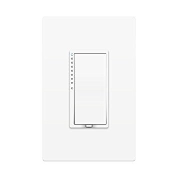 Insteon SwitchLinc High Wattage Dimmer, Dual-Band, Remote Control, White, Works with Amazon Alexa