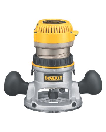 DEWALT DW618 2-14 HP Electronic Variable-Speed Fixed-Base Router