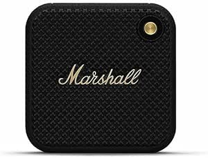 Marshall Willen Portable Bluetooth Speaker - Black & Brass