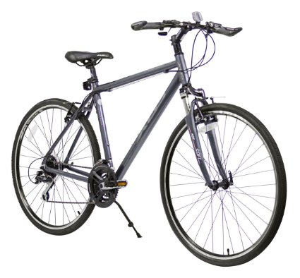 XDS Mens Cross 300 24-Speed Hybrid Bicycle