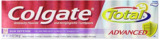 Colgate Total Advanced Gum Defense Toothpaste, 5.8oz