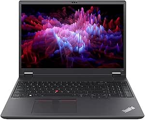 Lenovo ThinkPad P16v Gen 1 16" WUXGA Mobile Workstation, AMD Ryzen 7 PRO 7840HS 3.8GHz, 16GB RAM, 512GB SSD, NVIDIA RTX A1000 6GB, Windows 11 Pro (Renewed)