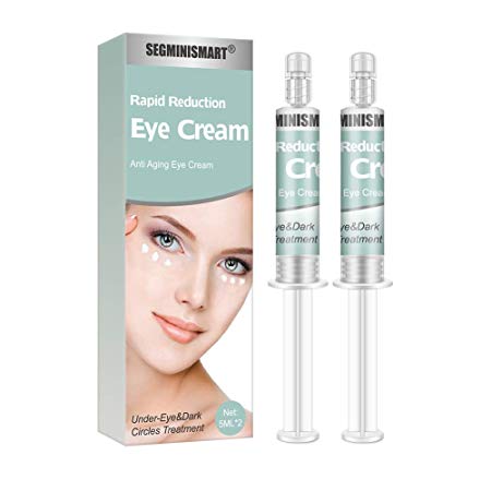 Rapid Reduction Eye Cream,Under-Eye Bags Treatment,Instant Results Depuffing Eye Cream,Fights Wrinkles and Fine Lines,Reduces Appearance of Dark Circles