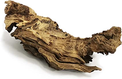 kathson Large Natural Aquarium Driftwood Reptiles Branches Terrarium Ornament Sinkable Wood Decor Trunk Fish Tank Log Habitat Decoration (12"-17")