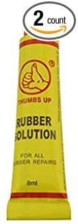 THUMBS UP Bicycle Tire Inner Tube 8ml Rubber Cement Solution for Patches (2)