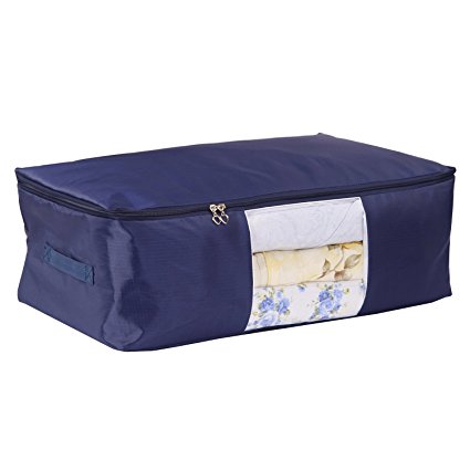 Oxford Quilt Storage Bags,Beddings/Blanket Organizer Storage Containers,Breathable and Moistureproof.