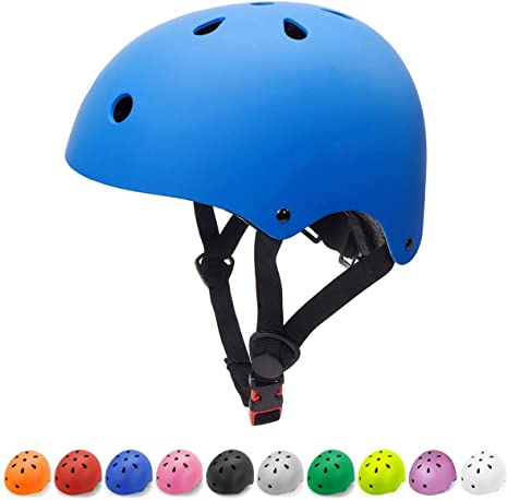 Glaf Kids Bike Helmet Toddler Helmet Children Multi-Sport Helmet CPSC Certified Impact Resistance Ventilation Adjustable Helmet Skateboard Cycling Helmet