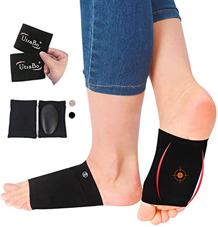 Arch Supports-Planter Fasciitis Support Foot Brace Plantar Fasciitis for Men & Women Compression Foot Arch Support Sleeve for Pain Relief High Arch Pain Flat Feet & Heel Spurs for Daily use 2Pair