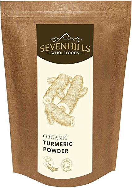 Sevenhills Wholefoods Organic Raw Turmeric Powder 500g