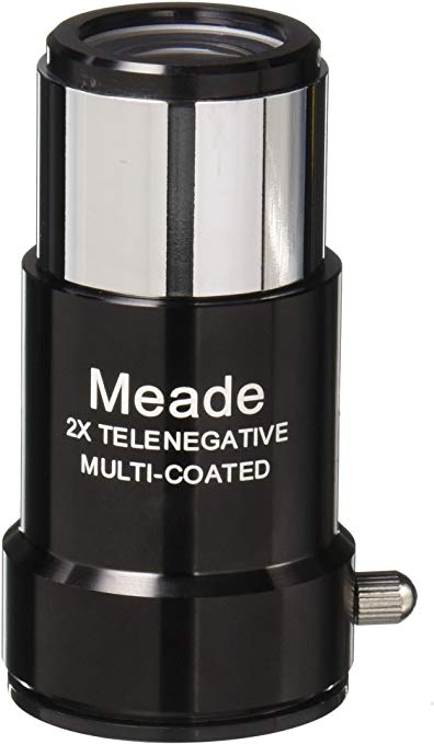 Meade Instruments 07273#126 1.25-Inch 2x Short-Focus Barlow Lens