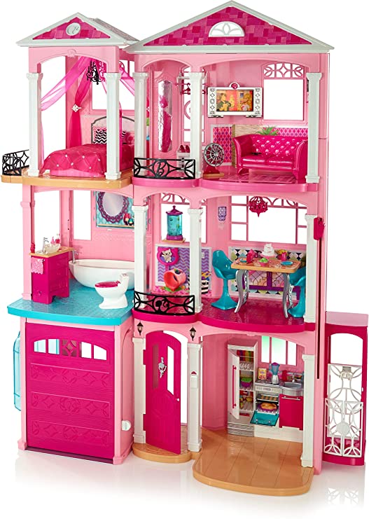 Barbie Dreamhouse [Amazon Exclusive], Pink