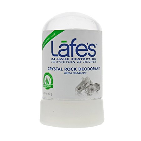 Lafe's Crystal Rock Deodorant, 2.25 Ounce (Packaging May Vary)