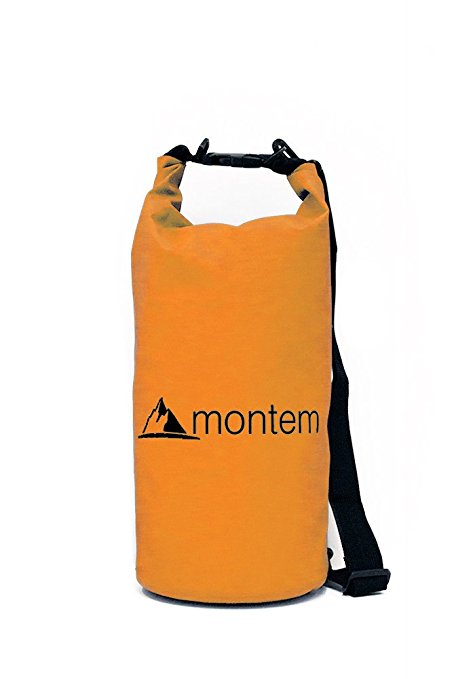 Montem Premium Waterproof Bag / Roll Top Dry Bag - Perfect for Kayaking / Boating / Canoeing / Fishing / Rafting / Swimming / Camping / Snowboarding