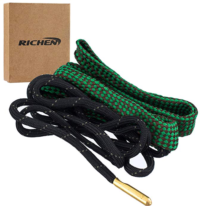 Richen Boresnake Gun Cleaning,Gun Barrel Cleaner,Gun Bore Cleaner for Rifle/Pisto/Shotgun