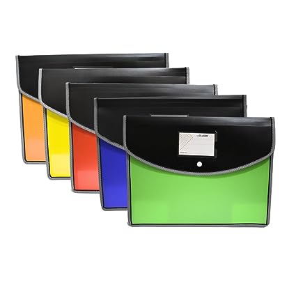 Classik Folder for Certificates and Documents Opaque Color (Set of 5) F/S Size_611