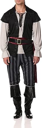 Mens Scallywag Pirate Costume