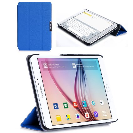 ProCase Samsung Galaxy TAB S2 8.0 Case (SM-T710 T715), Ultra Slim and lightweight, Hard Shell, Slim Stand Cover Case for 2015 Galaxy Tab S2 8.0 8-inch Tablet (Navy Blue)