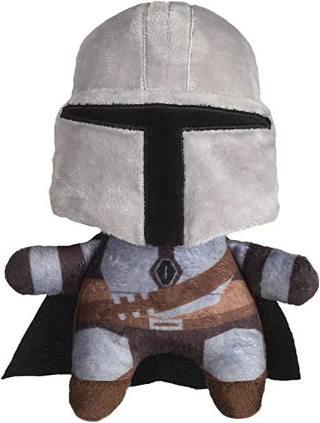 STAR WARS The Mandalorian Dog Toys - Plush Chew Toys, Fabric Plush Dog Toy, Squeaky Plush Toys for Dogs, Dog Rope Toys, Grogu Dog Toys, Baby Yoda Dog Toys, The Mandalorian Pet Toys