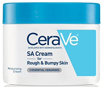 CeraVe Renewing SA Cream 12 oz Salicylic Acid Body Moisturizer for Rough and Bumpy Skin