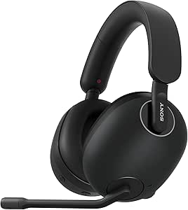 Sony INZONE H9 - Noise Cancelling Wireless Gaming Headset, 360 Spatial Sound for Gaming, Comfortable fit, 32 HR Battery Life, Low Latency, Boom Microphone, PC and PS5 Compatible - Black