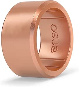 Enso Rings Marquee Silicone Rings, Wide Ring Collection, Comfortable and Flexible Design