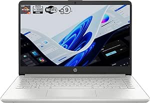 HP 14" Laptop(2024), AMD Ryzen 5 5500U, 32 GB RAM, 1TB SSD Storage, 14-inch Full HD Display, Windows 11 Home, Thin & Portable, Micro-Edge & Anti-Glare Screen, Long Battery Life