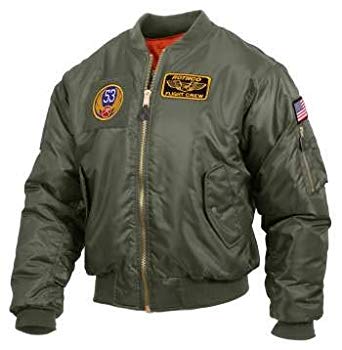 Rothco MA-1 Flight Jacket with Patches