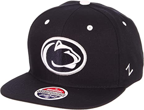ZHATS Z11 6-Panel Superstar Snapback Cap - NCAA Flat Bill, One Size Adjustable Baseball Hat