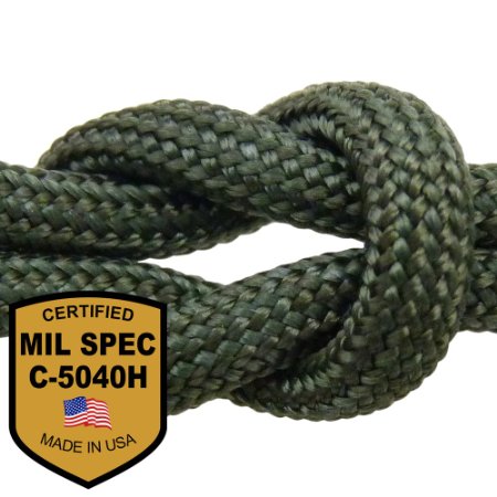 MilSpec Paracord  Parachute Cord 8 or 11 Strand 600 or 800 lb Break Strength Guaranteed Military Specification Compliant 550 or 750 Survival Cord Made in USA 2 EBooks and Copy of MIL-C-5040H