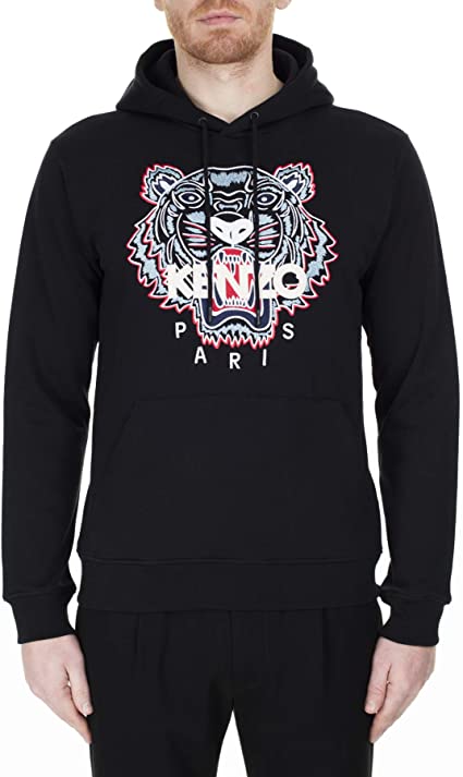 Kenzo Mens Tiger Head Hoodie