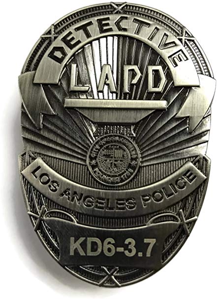 BLADERUNNER KD6-3.7 Badge Blade Runner Props Metallic