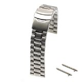 Motorola Moto 360 2 Band Strap - Rerii 22mm Stainless Steel Watchbands Strap for Moto 360 2nd Gen 46mm