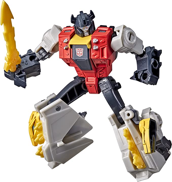 Transformers Bumblebee Cyberverse Adventures Dinobots Unite Warrior Class Dinobot Snarl Action Attackers Figure, Ages 6 and Up, 5.4-inch